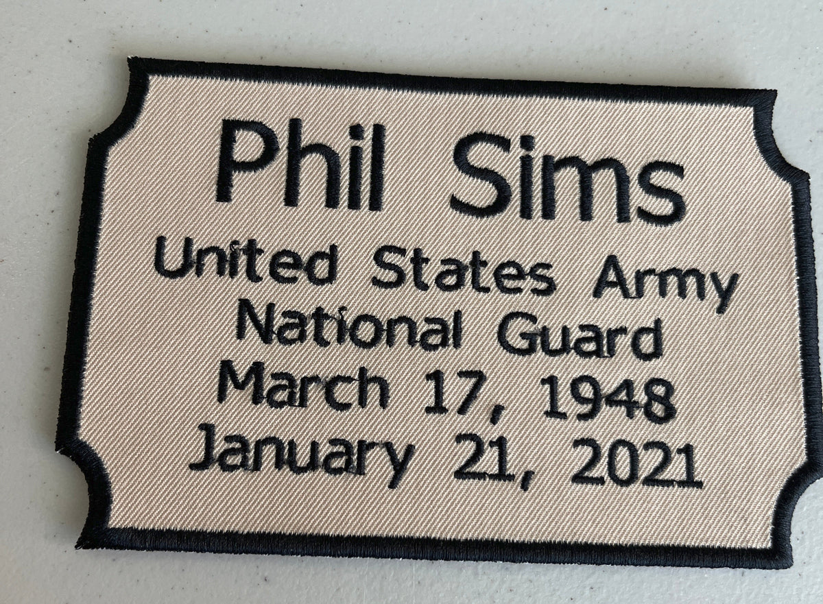 Memorial patch
