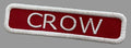 Custom Embroidered Nickname Patch – CROW |